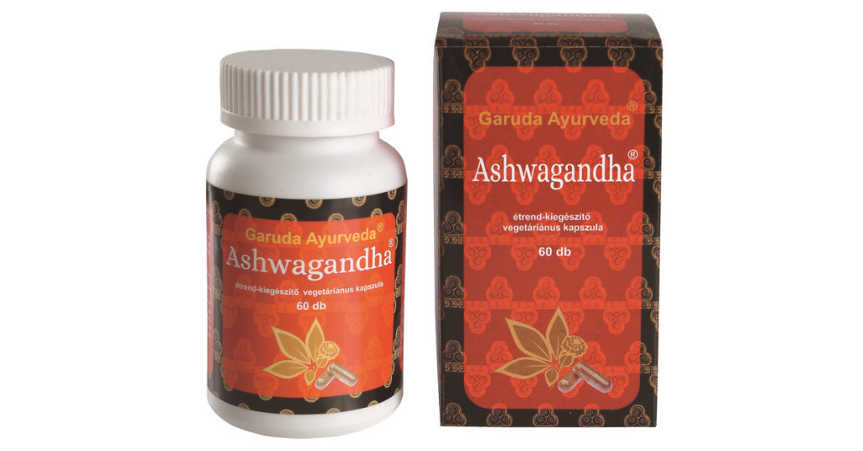 Garuda Ayurveda Ashwagandha kapszula, 60 db Biosziget