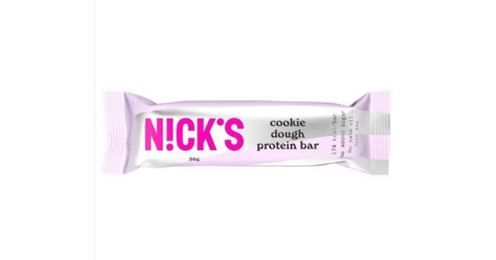 Nick's cookies dough protein szelet, 50 g Biosziget