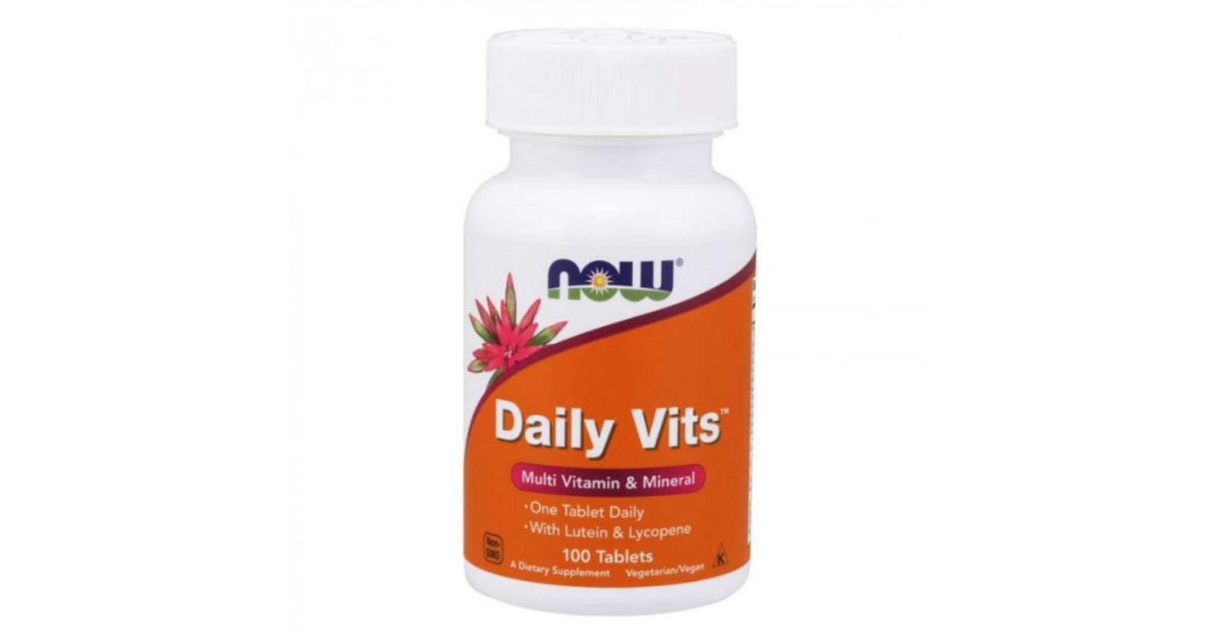 Now multivitamin daily vitamins tabletta 100 db | Biosziget
