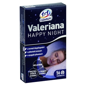1X1 Valeriana Happy Night Tabletta, 56 db