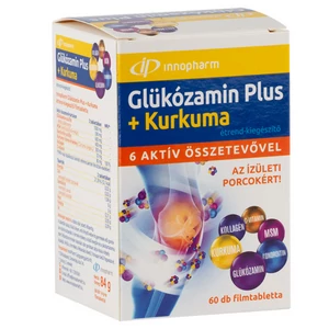 Innopharm glükózamin plus kurkuma filmtabletta 60 db