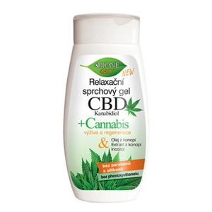 Bione cbd + cannabis nyugtató hatású tusfürdő 260 ml
