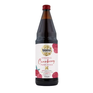 Biona bio 100% vörösáfonya juice, 750 ml