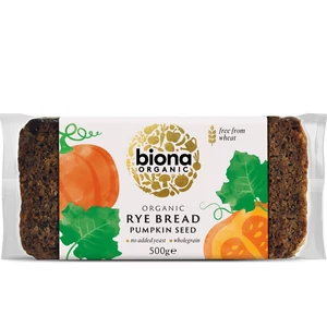 Biona bio rozskenyér tökmaggal, 500 g