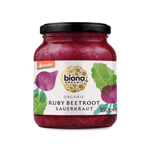 Biona bio savanyú káposzta céklával, 350 g