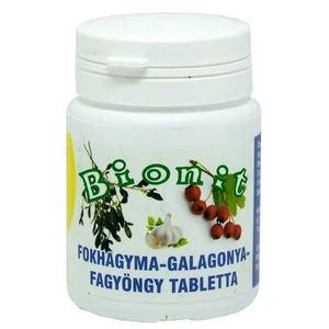 Bionit fokhagyma-galagonya fagyöngy tabletta 150 db