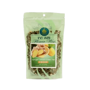 Sun Moon szálas zöld tea gyömbérrel és citrom gyümölccsel 100g*20#