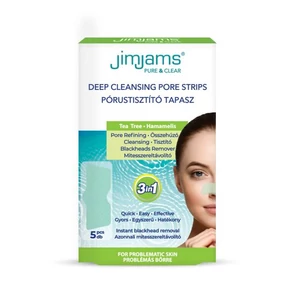 Jimjams pure &amp; clear pórustisztító tapasz, 5 db