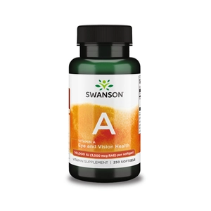 Swanson A-Vitamin Kapszula, 250 db
