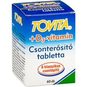 Tovita csonterősítő tabletta + d3 vitamin