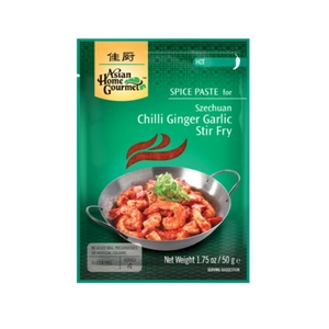 Asian home gourmet fűszer paszta, szechuan chili-ginger-garlic, 50 g
