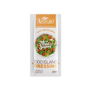 Allegro glutén és laktózmentes ezersziget öntet , 40 ml