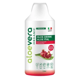 Alveola aloe vera organic prémium ital gránátalmával 1000 ml