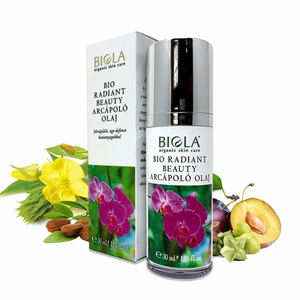 Biola bio Radiant Beauty arcápoló olaj, 30 ml