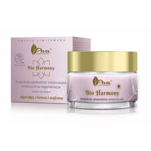 Ava bio harmony luxury intenzív ránctalanító és bőrkisimító anti-aging nappali arckrém sáfránnyal és lótusszal, 50 ml