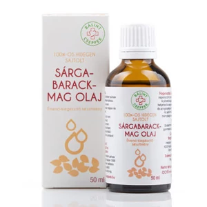 Sárgabarackmag-olaj, 100%-os, hidegen sajtolt 50 ml