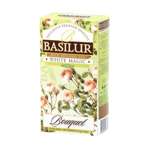Basilur bouquet white magic tejes oolong tea 25 filter 37,5 g - 70627