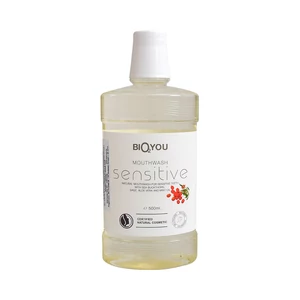 Bio2you natúr szájvíz sensitive aloe vera, homoktövis, mentaolaj és zsálya kivonattal 500 ml