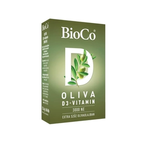 BioCo OLIVA D3-vitamin 3000 NE (lágyzselatin kapszula) 60db