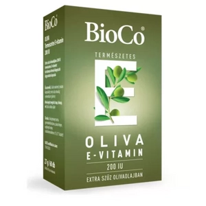 BioCo OLIVA E-vitamin 200 IU lágyzselatin kapszula 60 db
