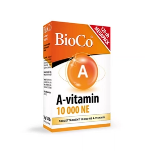 BioCo A-vitamin 10000 NE megapack, 120 db