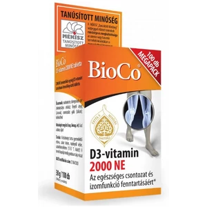 Bioco D3-Vitamin 2000 NE Tabletta, 100 db