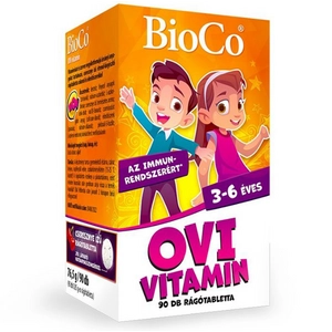 BioCo ovi vitamin rágótabletta 3-6 éveseknek rágótabletta, 90 db