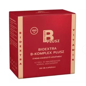 Bioextra b-komplex plusz étrend-kiegészítő kapszula 100 db