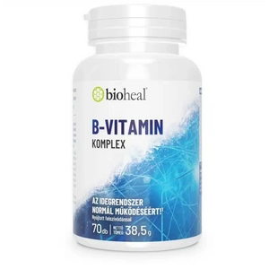 Bioheal b-vitamin komplex filmtabletta, 70 db