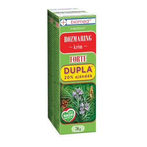 Biomed rozmaring krém forte dupla 2x70g 140 g