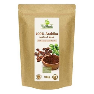 Biomenü bio 100% arabica instant kávé, 100 g