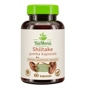 BioMenü bio shiitake gomba kapszula 60 db