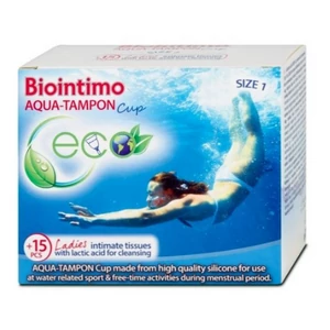 Biointimo aqua tampon cup 1-es méret, 1 db