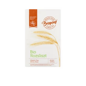 Biopont bio teljesőrlésű rozsliszt (RL 190), 1 kg