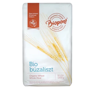 Biopont bio teljesőrlésű búzaliszt (BLTK 200), 1 kg