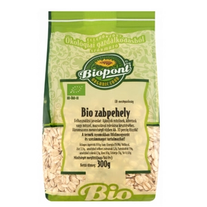 Biopont bio nagyszemű Zabpehely, 300 g