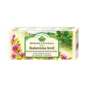 Herbária bodorrózsa levél filter tea 20x1g, 20 g