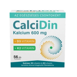 Calcidin Kalcium 600 mg, 56 db