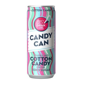 Candy can cotton candy zero sugar üditőital, 330 ml