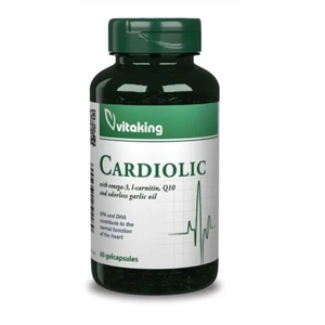 Vitaking Cardiolic Formula gélkapszula, 60 db