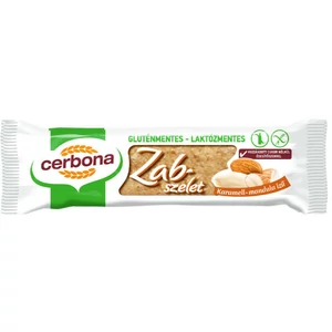 Cerbona gluténmentes karamell-mandula ízű zabszelet 40 g