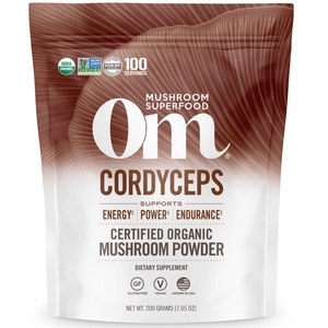 Om Mushrooms Cordyceps Mushroom Superfood Powder Cordycepsgyógygomba por 200g 
