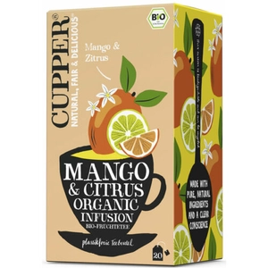 Cupper bio mangó és citrus tea 36 g