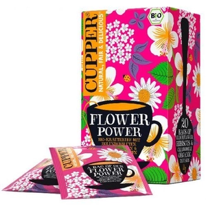 Cupper Bio Flower Power Tea, 20 filter