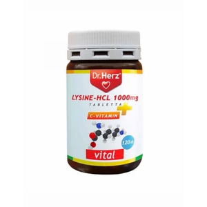 Dr. Herz Lysine-HCL 1000 mg, 120 db