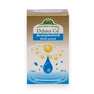 DrJuice Co. Aranykolloid hidratáló, 200 ml
