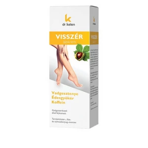 Dr. Kelen vadgesztenyés visszér lábkrém, 100 ml