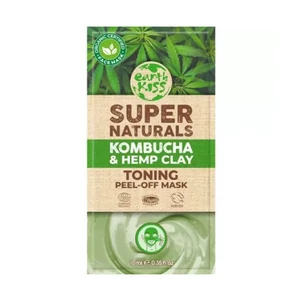 Earth kiss supernaturals kombucha és kender agyag lehúzható arcmaszk, 10 ml