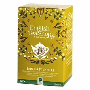 Ets 20 bio vaníliás earl grey tea, 20 filter