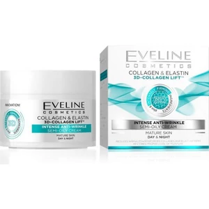 Eveline 3d Collagen Intenzív Ránctalanító Arckrém, 50 ml